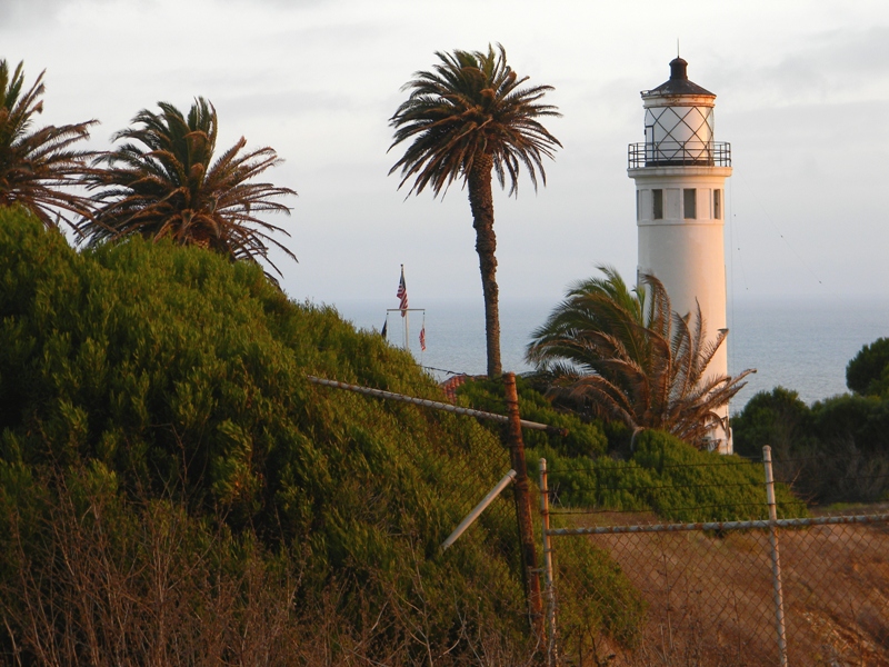 DF Lighthouse at sunset Sat.JPG - Lighthouse at sunset Saturday